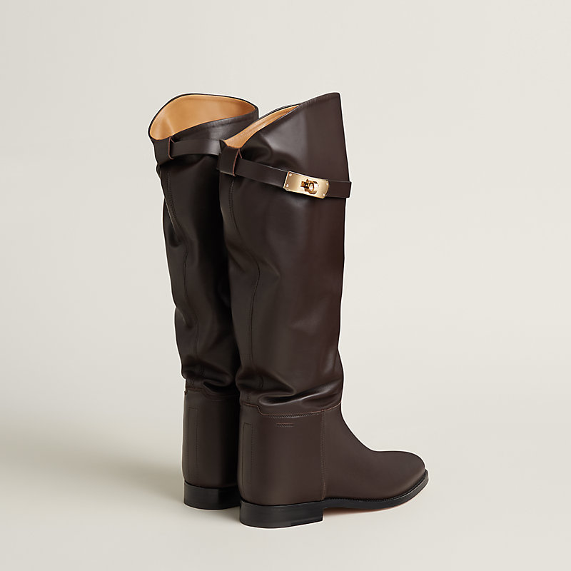 n*o様 HERMES　ブラウン　ブーツ jumping-supple-boot--252188Z